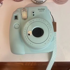 Used condition INSTAX MINI 9 baby blue